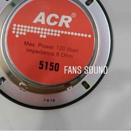 ℮ Speaker middle mid range 5 inch acr 5150 120 watt ✽