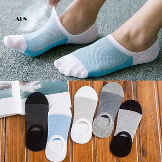  Kaos  Kaki  Low Cut Invisible Bahan  Katun Elastis Anti  Slip 