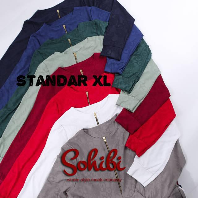 Emboss Jersey Gamis Allsizexl Sohibi Embos