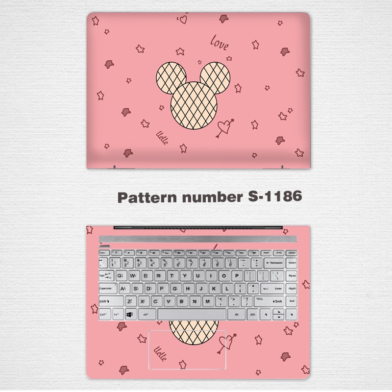 2pcs Stiker Pelindung Laptop Universal Bahan VINYL Ukuran 12 13 14 15.6 Inch Untuk ASUS K3400P M3400QA UX5401 OLED pro15 M3500Q