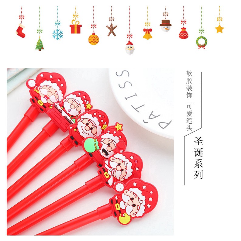 

Pulpen Gel Christmas Santa Claus Kado Natal / Pen Gel Karakter Murah / Pulpen Karakter Murah