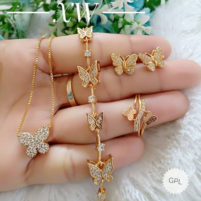 Xuping set kupu gold