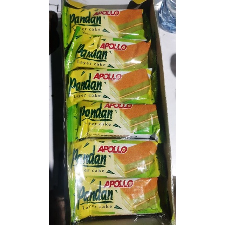 

Apollo pandan/bolu cake malaysia