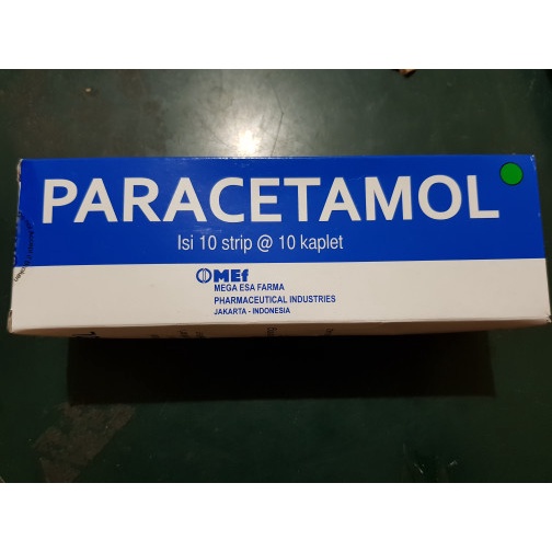 Paracetamol Tablet MEF 1 Box