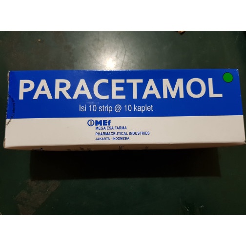 Paracetamol Tablet MEF 1 LEMBAR