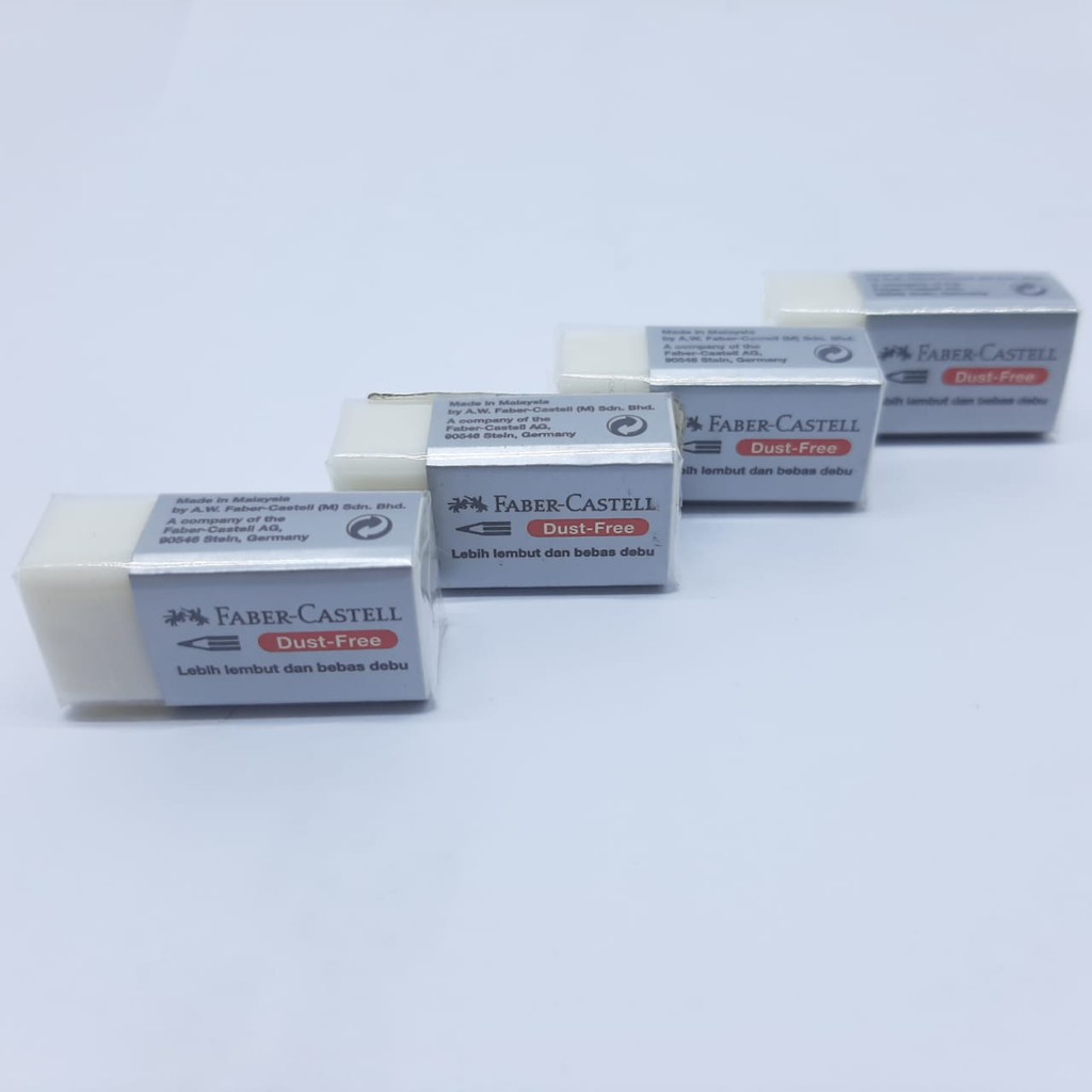 

ERASER DUST FREE (187230) FABER CASTELL PUTIH SET
