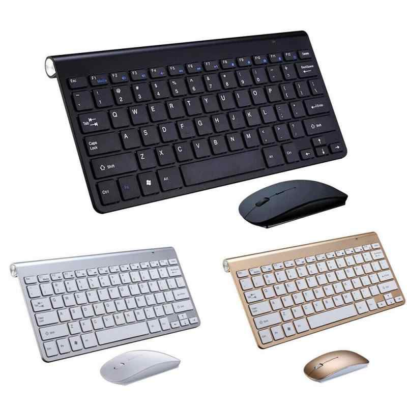 BISA COD l COMBO PAKETAN KEYBOARD MOUSE WIRELESS 2.4G - JP106 BONUS BATRE