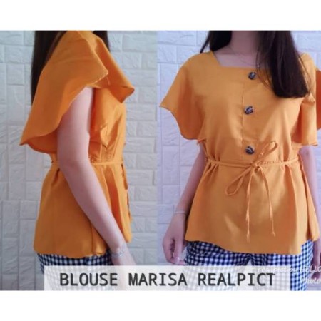 Nunulisatan - COD baju wanita atasan baju cantik fashion BLOUSE