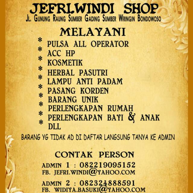jefriwindionshop