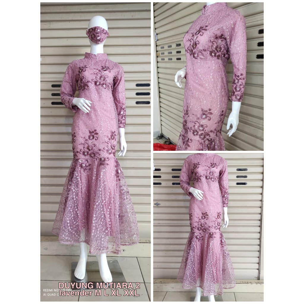 Kebaya Kebaya Modern Kebaya Pesta Kebaya Duyung Duyung Mutiara2 Shopee Indonesia