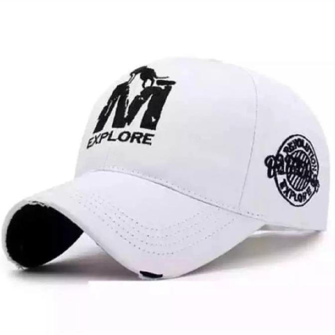 Topi Baseball Pria Wanita Distro Logo M  Terbaru Topi Baseball Import Original