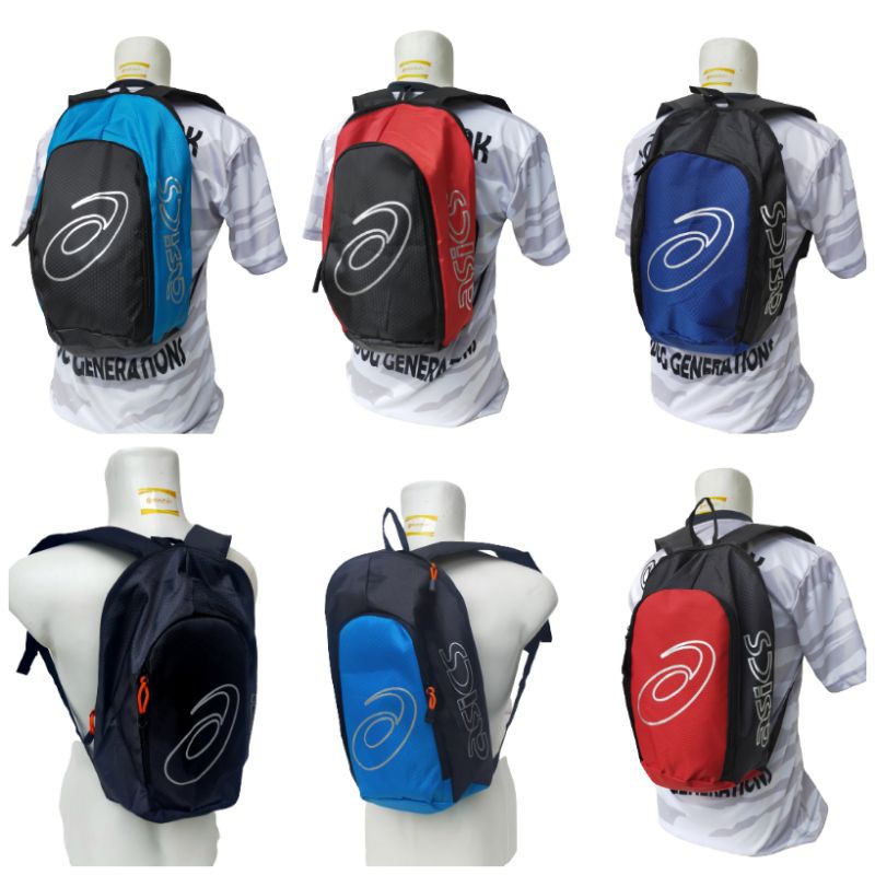 Tas Ransel  Sport asics voli Futsal Sepak Bola Olahraga tas sepatu asics tas sport