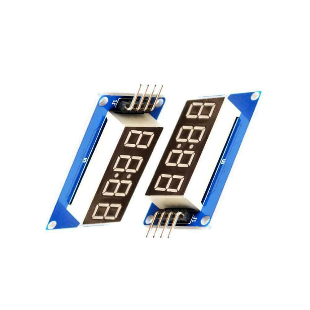 TM1637 4 Digit 7 Segment Tube LED Red Digital Display Module Clock Display Board For Arduino