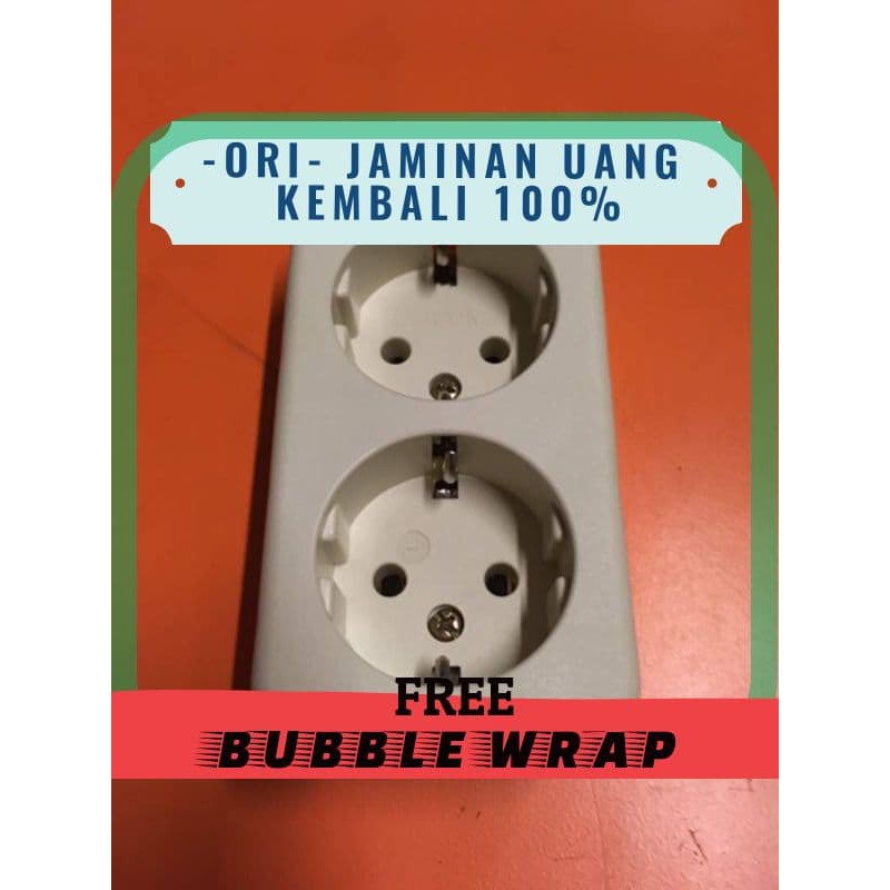 stop kontak uticon 2 lubang