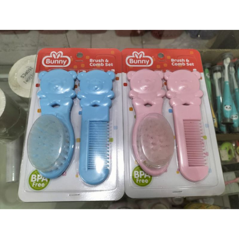 Brush Comb Set/Sisir Dan Sikat Rambut Bayi Set