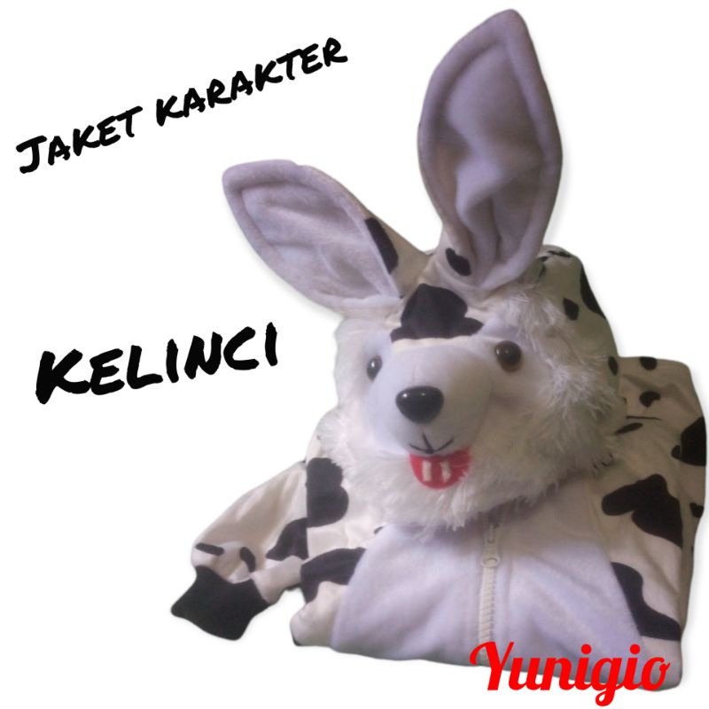 JAKET KARAKTER KELINCI