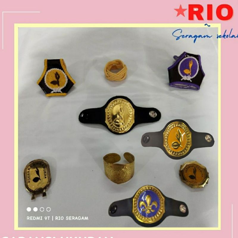 RING kacu pembina / penegak.penggalang siaga pramuka