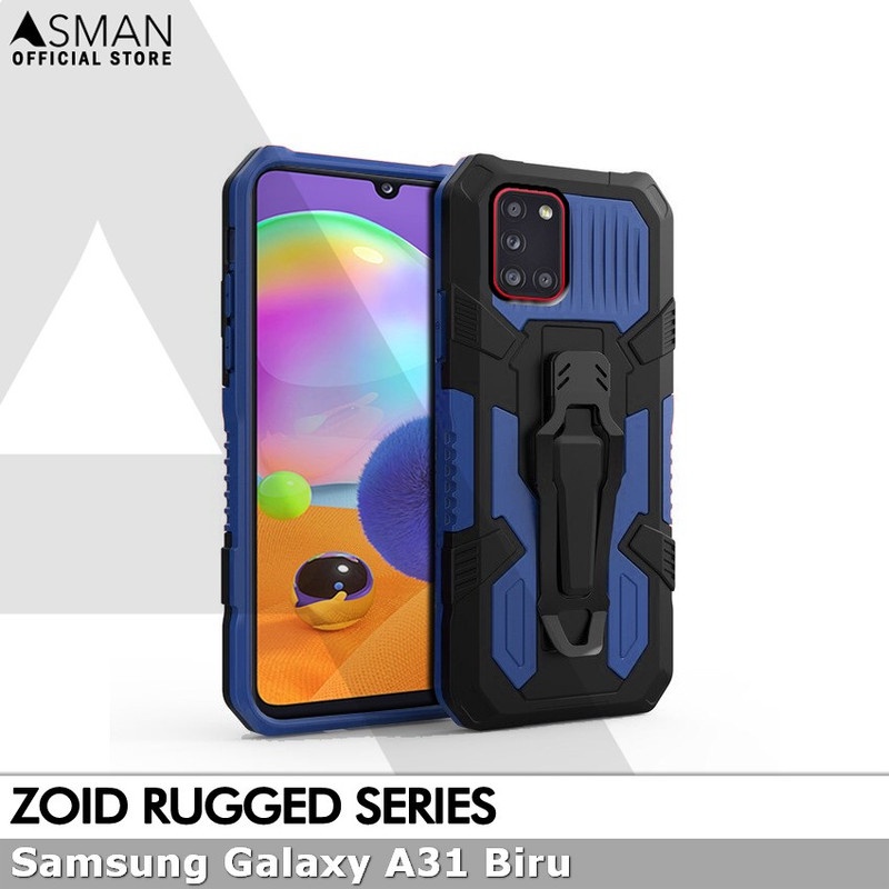 Asman Case Samsung Galaxy A31 Zoid Ruged Armor Premium