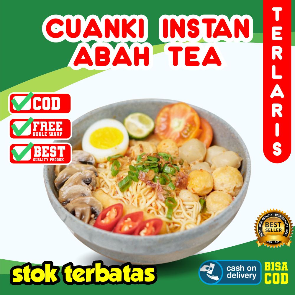 

CUANKI INSTAN ABAH TEA TERLEZAT CUANKI INSTAN TOPING SIOMAY KERING ABAH TEA TERMURAH