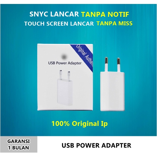 (Original Bergaransi) Adaptor/Adapter !Phone Kepala Charger Kepala Casan Handphone