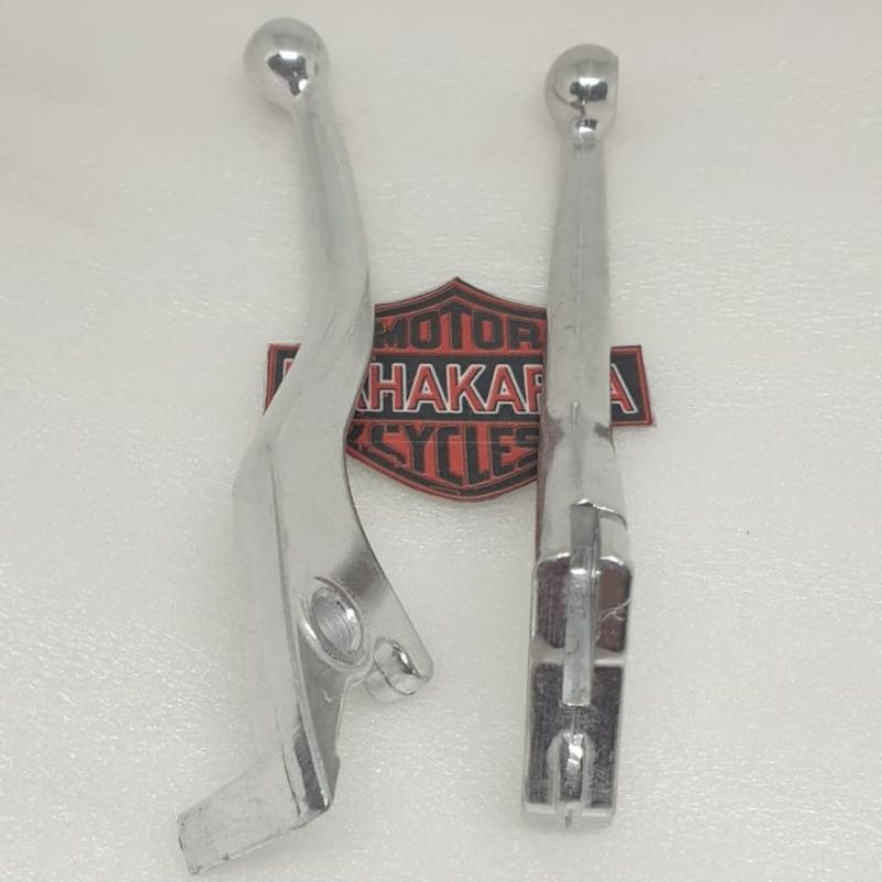 HANDLE HANDEL PAKET HONDA CRF 150 SET KANAN KIRI CHROME