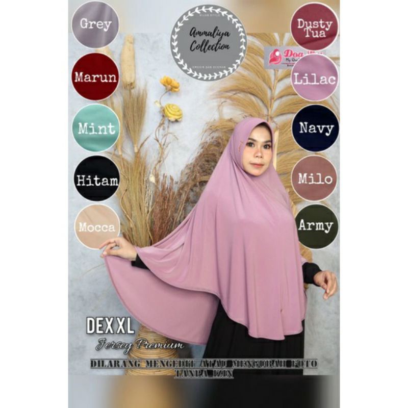 Jilbab DEX XL by ORIGINAL DOA IBU