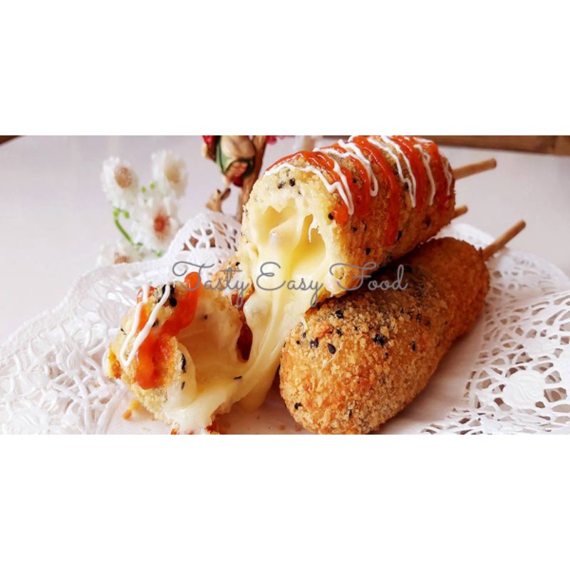 

corndog Mozarella/corndog Mozarella manis