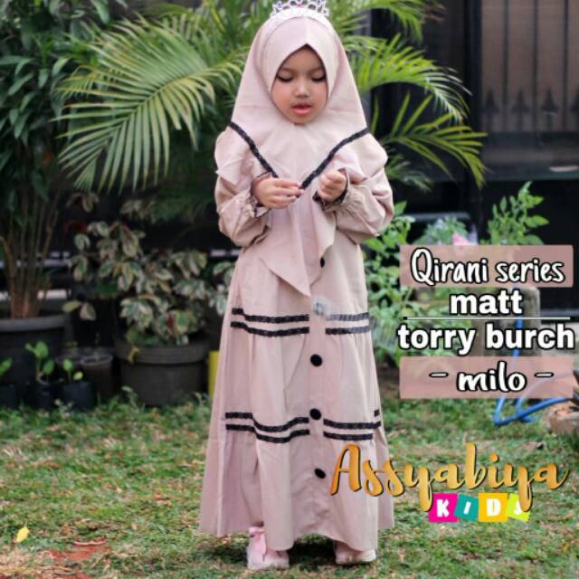 BUSANA MUSLIM SYAR'I ANAK QIRANI SERIES BY ASSYABIYA
