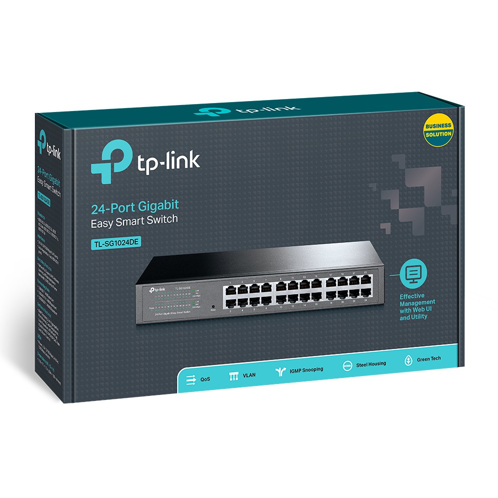 SWITCH TP-LINK GIGABIT 10/100/1000MBPS 24 PORT SG1024D