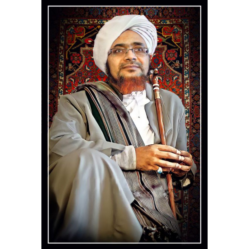 POSTER JUMBO HABIB UMAR BIN HAFIDZ BAHAN LUSTER CETAK UV
