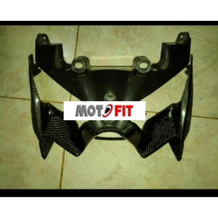 batok frame lampu depan xmax carbon kevlar asli part ori yamaha ygp