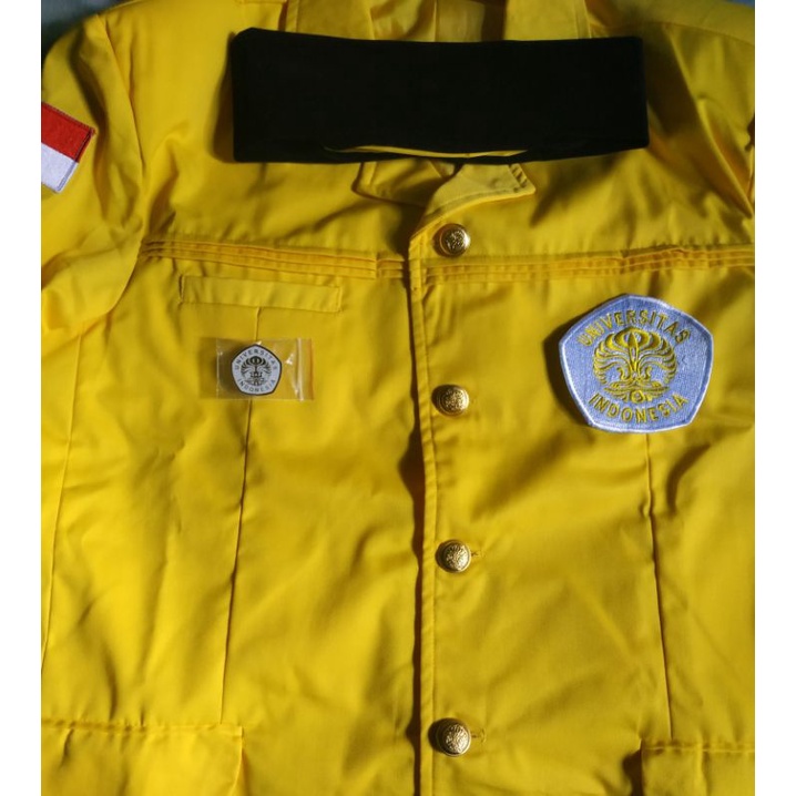 Paket Jaket Kuning (Jakun) Jas Almamater UI Original untuk Mahasiswa UI / Pejuang PTN / UTBK