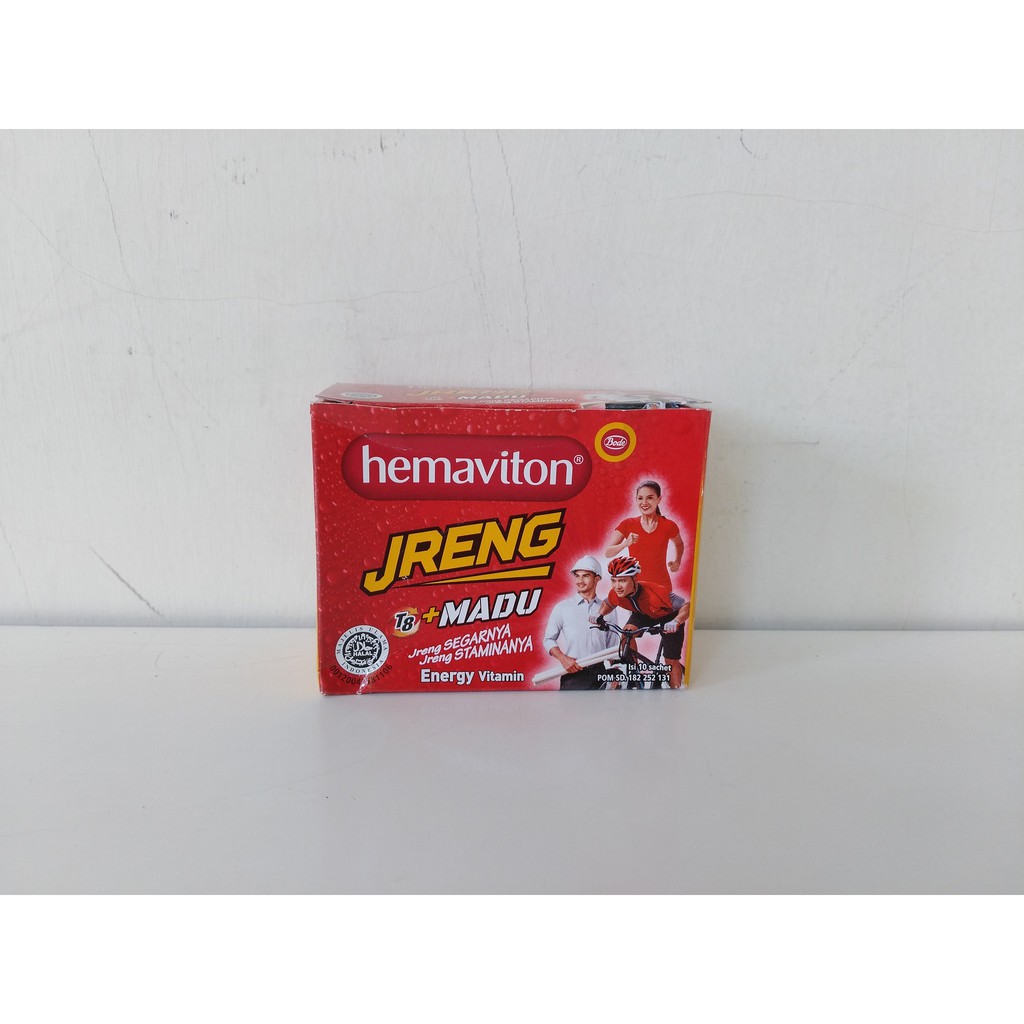 

Hemaviton Jreng 10 sachet @4 gram