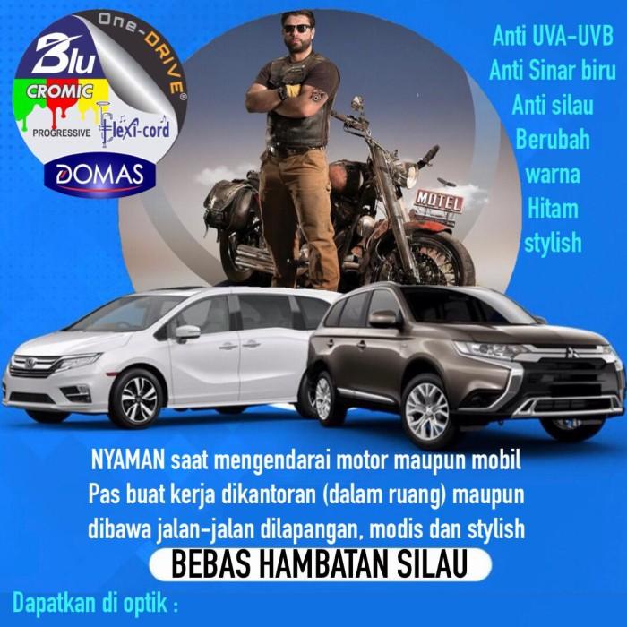 Lensa Kacamata SV ONE DRIVE BLUERAY + PHOTOCROMIC by DOMAS