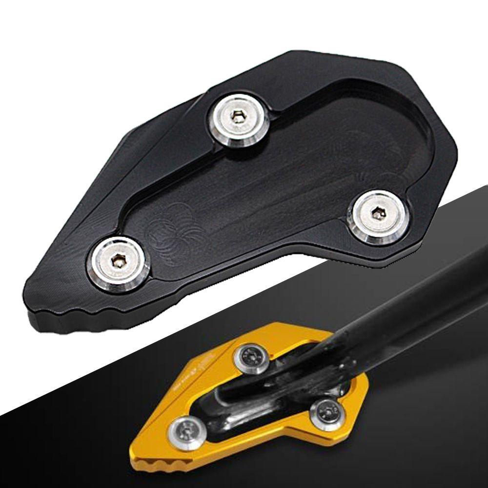 Populer Pad Pembesar Ekstensi Kaki Baru Kickstand Side Stand Side Kick Stand Untuk BMW R1200R R1200RS 15-18