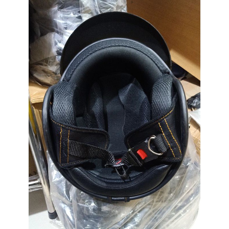 HELM BOGO DEWASA POLOS BLACK Doff Red Grey Glosy Polos