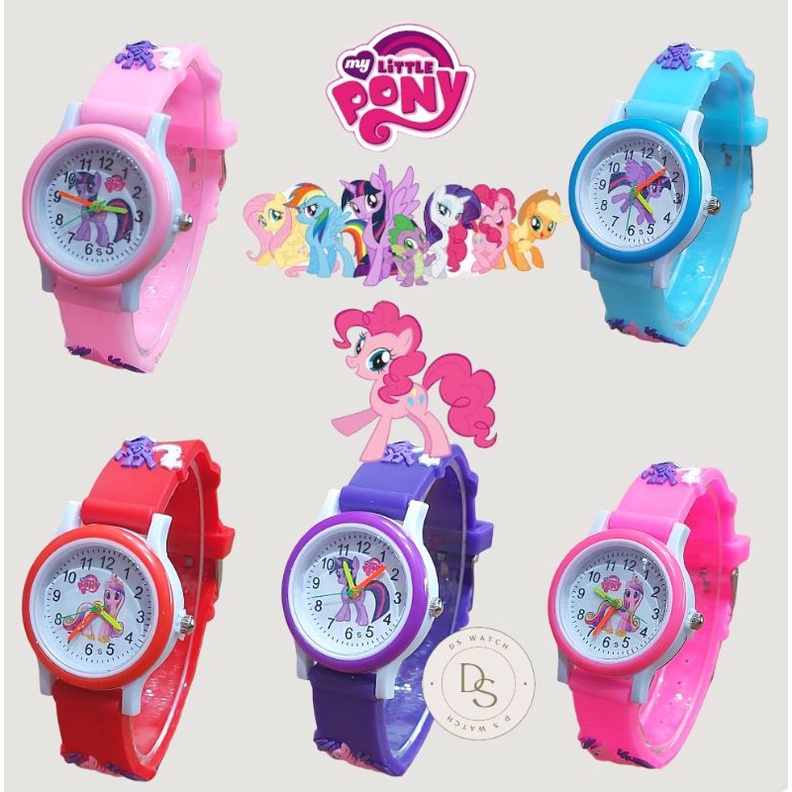 Jam Tangan Anak Cewek Timbul Fashion Rubber