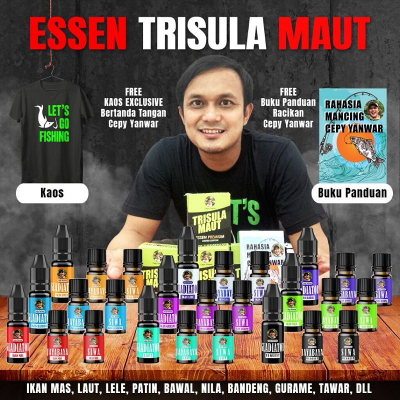 Paket Essen Mancing TRISULA MAUT Cepy Yanwar