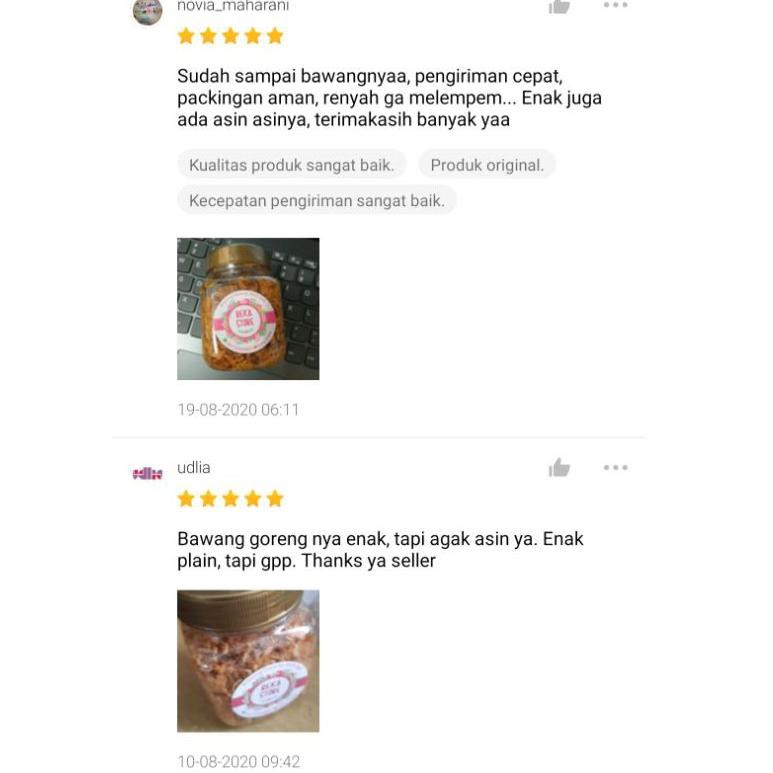 

F⚡ASH SALE BAWANG GORENG ASLI BREBES TANPA CAMPURAN