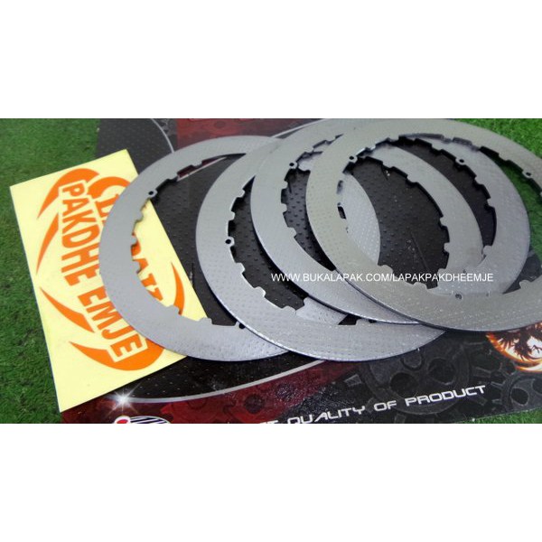 Terlaris PLAT KAMPAS KOPLING FR80 UNTUK JUPITER Z MODEL MERK QTT FR 80 LAPAK PAKDHE EMJE Elegan