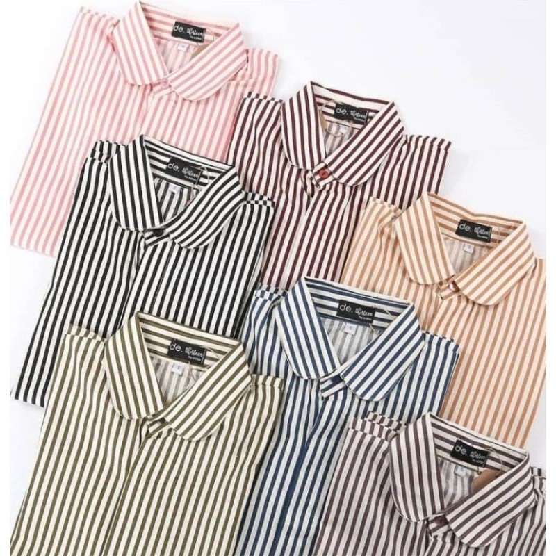 Stripe Shirt (kemeja wanita)