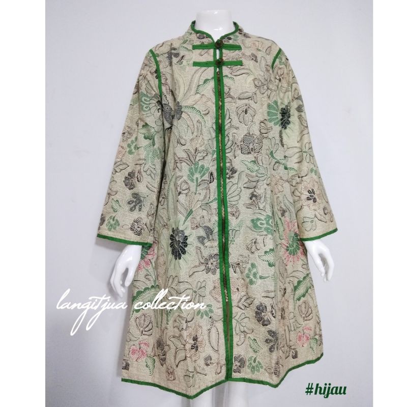 DRESS BATIK RITS LILYANA TRIBUSONO SERIES | TUNIK LITAHAYU BATIK KERJA BUSUI FRIENDLY