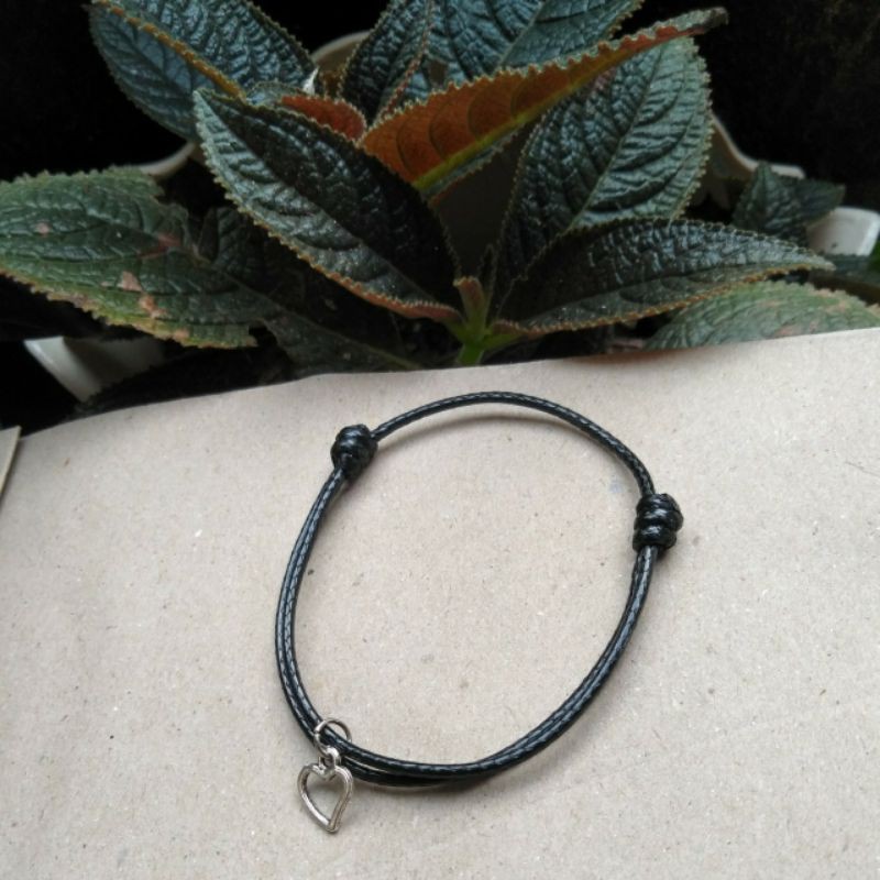 Gelang simple love / gelang tali / gelang couple