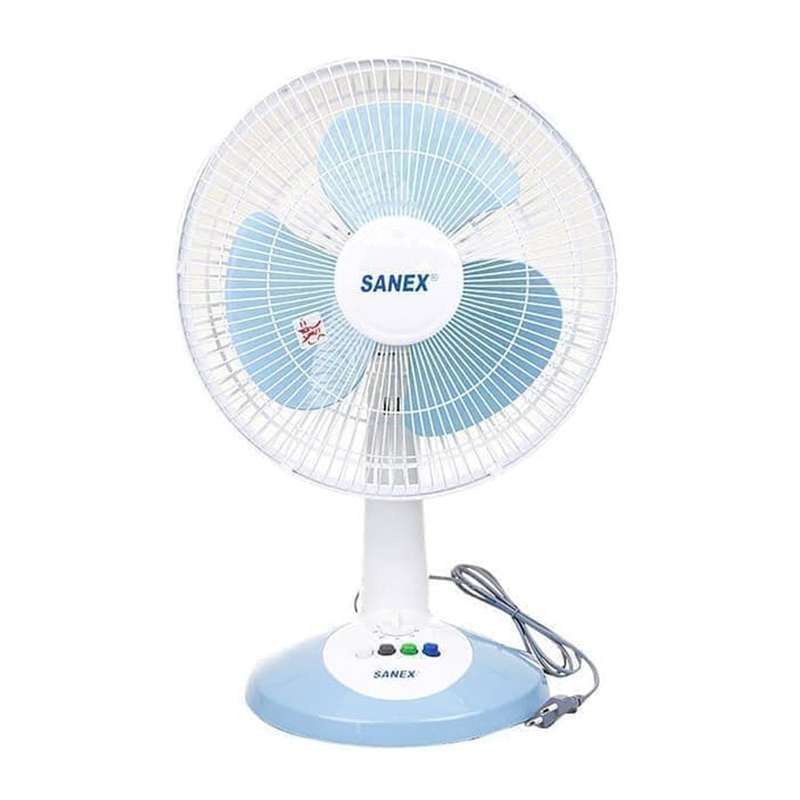 Kipas Angin Meja 8 IN DESK FAN SANEX Bisa Swing Kanan Kiri Ukuran 8 inch (SWING)/SANEX MEJA 6INCH BIASA