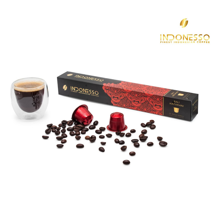 

MURAH INDONESSO Bali Kintamani Nespresso® Coffee Capsule / Kapsul Kopi