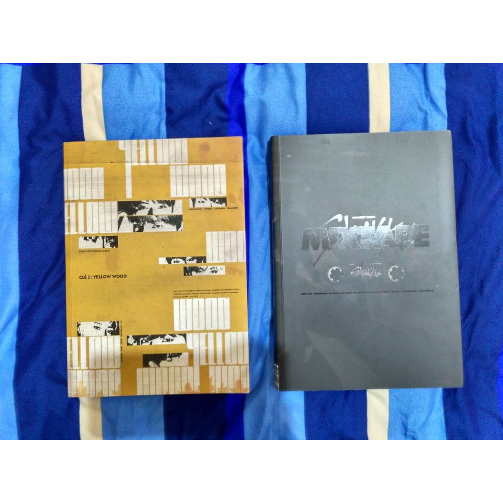Stray Kids Album Only Mixtape & Cle 2 : Yellow Wood [Cle 2 Version]