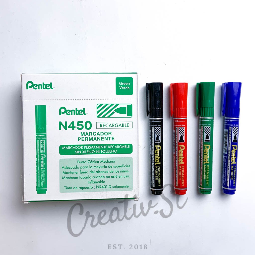 

PENTEL Spidol Permanen Permanen Marker N450