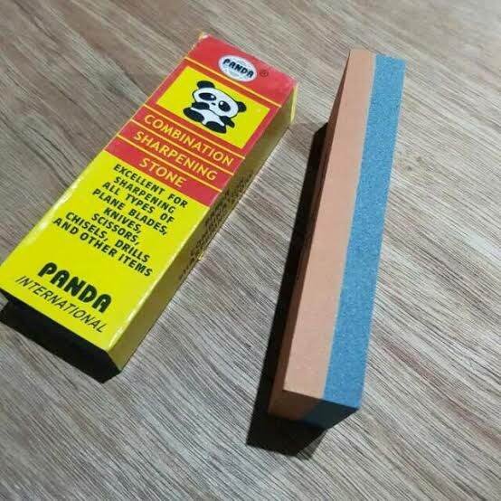 asahan pisau,batu asah cap panda