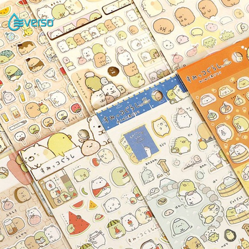 

Promo [Bayar Di Tempat]Sumikko Gurashi Foil Emas Scrapbook / Plan Sticker # 32 tan