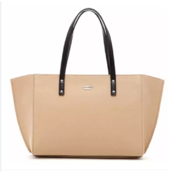 Guess Suspense Woman Shoulder Bag Natural Multi - Tas Wanita Original